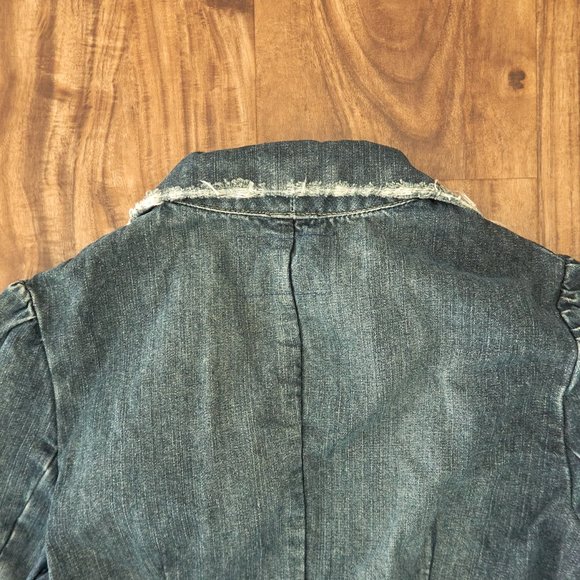 Lux Women's Blue Denim Jacket, Size 8, Made in USA - Picture 8 of 8